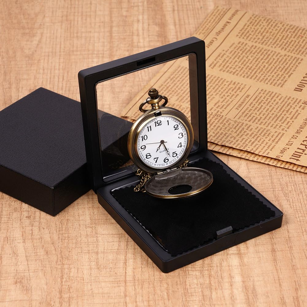 Detalle 2 de OFFCUP Taschenuhr Vintage 4 cm Zifferblatt