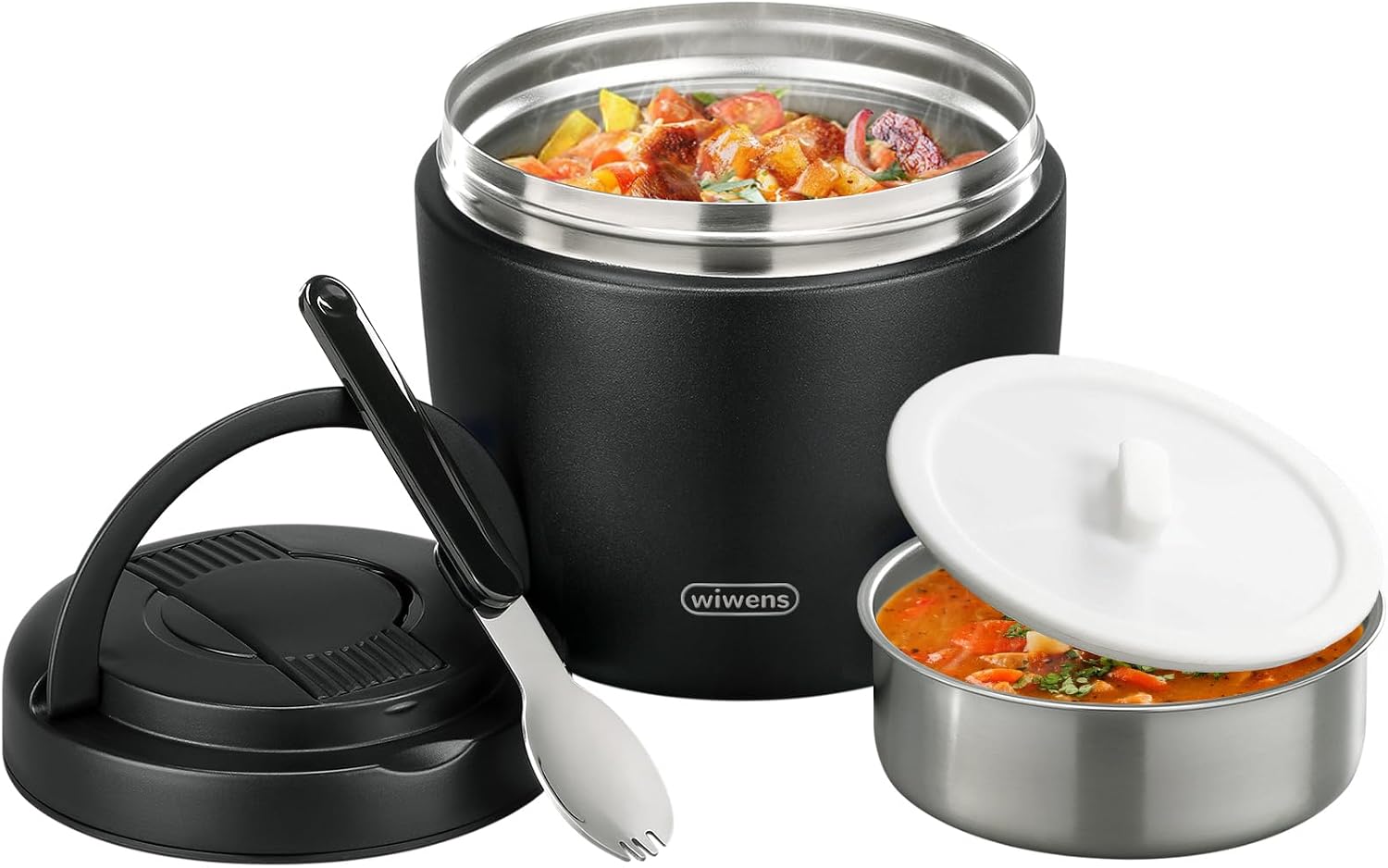 Detalle de wiwens Thermo Food Jar 32oz insulated food container 🍱