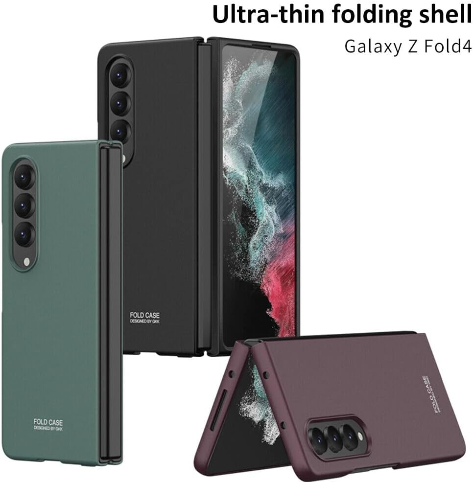 Thumbnail 1 de Panda Bobo Ultra-Thin Shockproof Case for Samsung Galaxy Z Fold 4 (Gold)