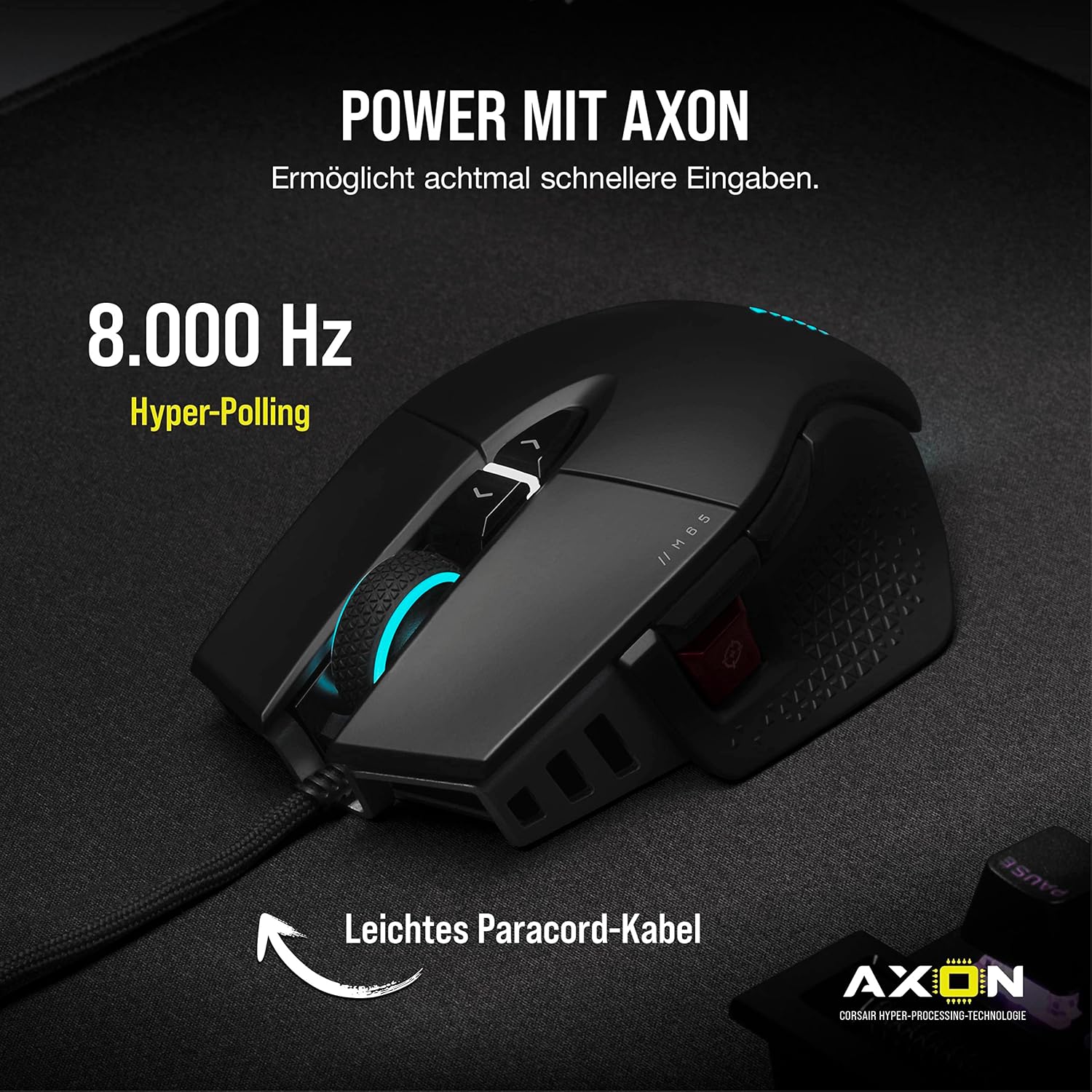 Thumbnail 2 de Corsair M65 RGB ULTRA Wired: Präzision im Aluminiumgehäuse