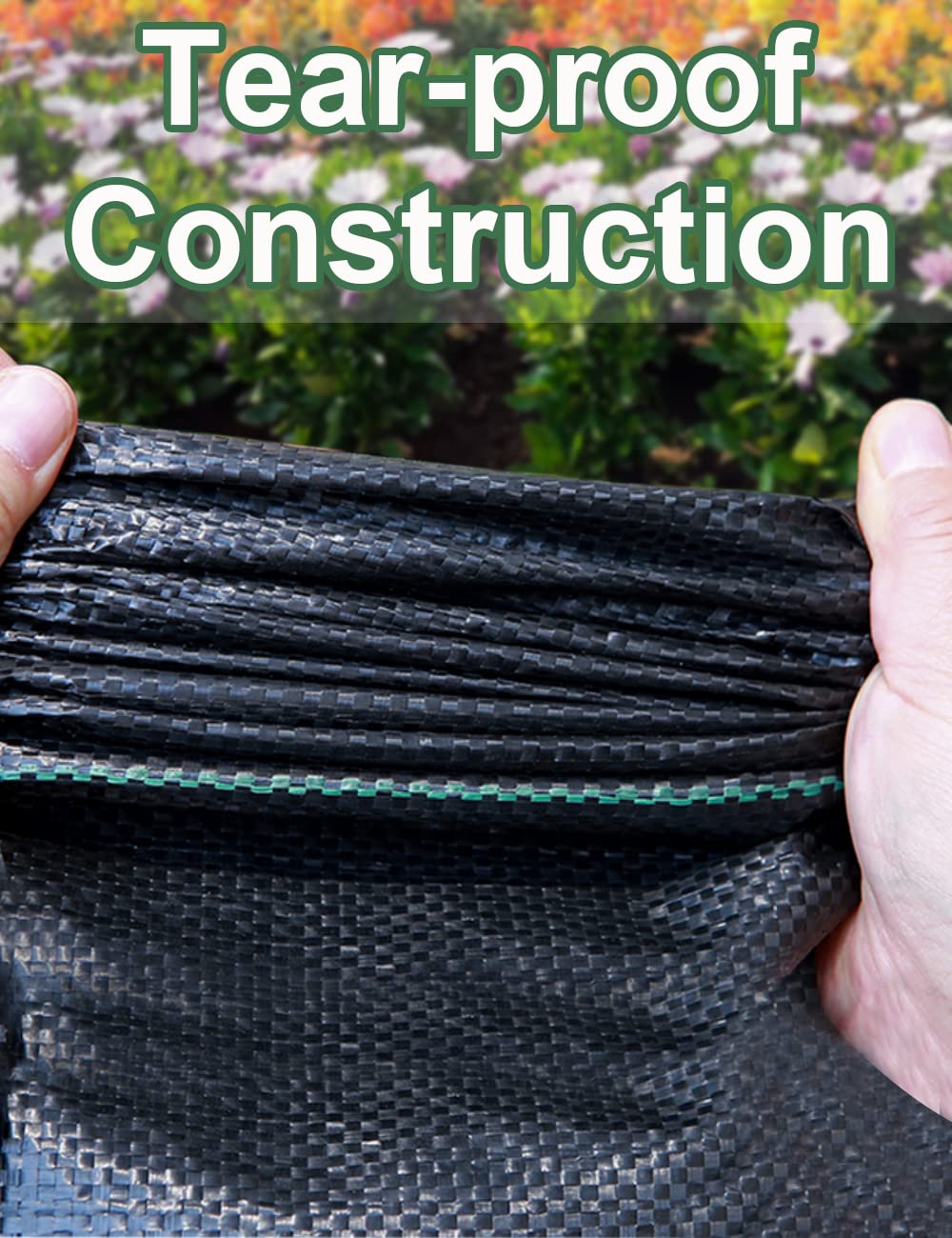 Thumbnail 6 de wohohoho 2m x 20m weed control membrane for gardens