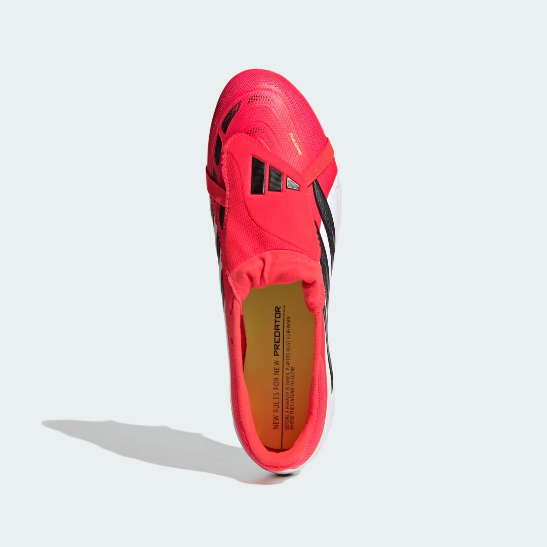 Detalle de Bota de fútbol Predator League con lengüeta plegable para césped natural húmedo - Adidas