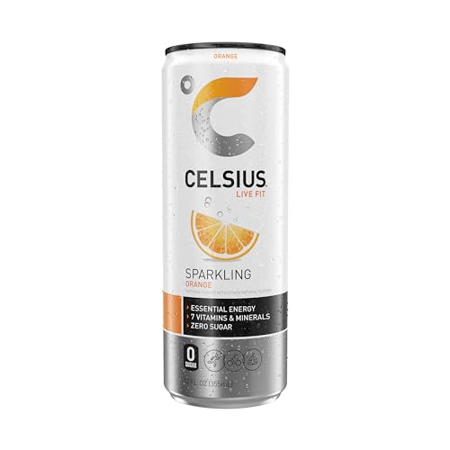 Thumbnail 4 de CELSIUS Sparkling Orange, Sugar Free Energy Drink (12 Fl Oz) – 12 Pack