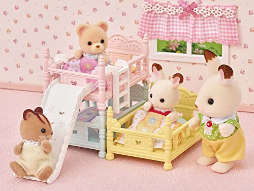 Detalle de Sylvanian Families 5741 Triple Bunk Beds – Dollhouse Playset