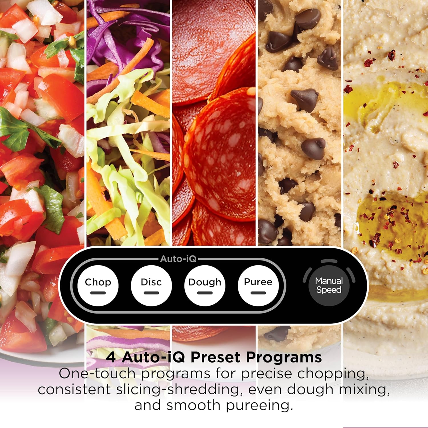 Thumbnail 2 de Ninja PrecisionPro 2.1L Food Processor BZ651UK with 4 Auto-iQ presets