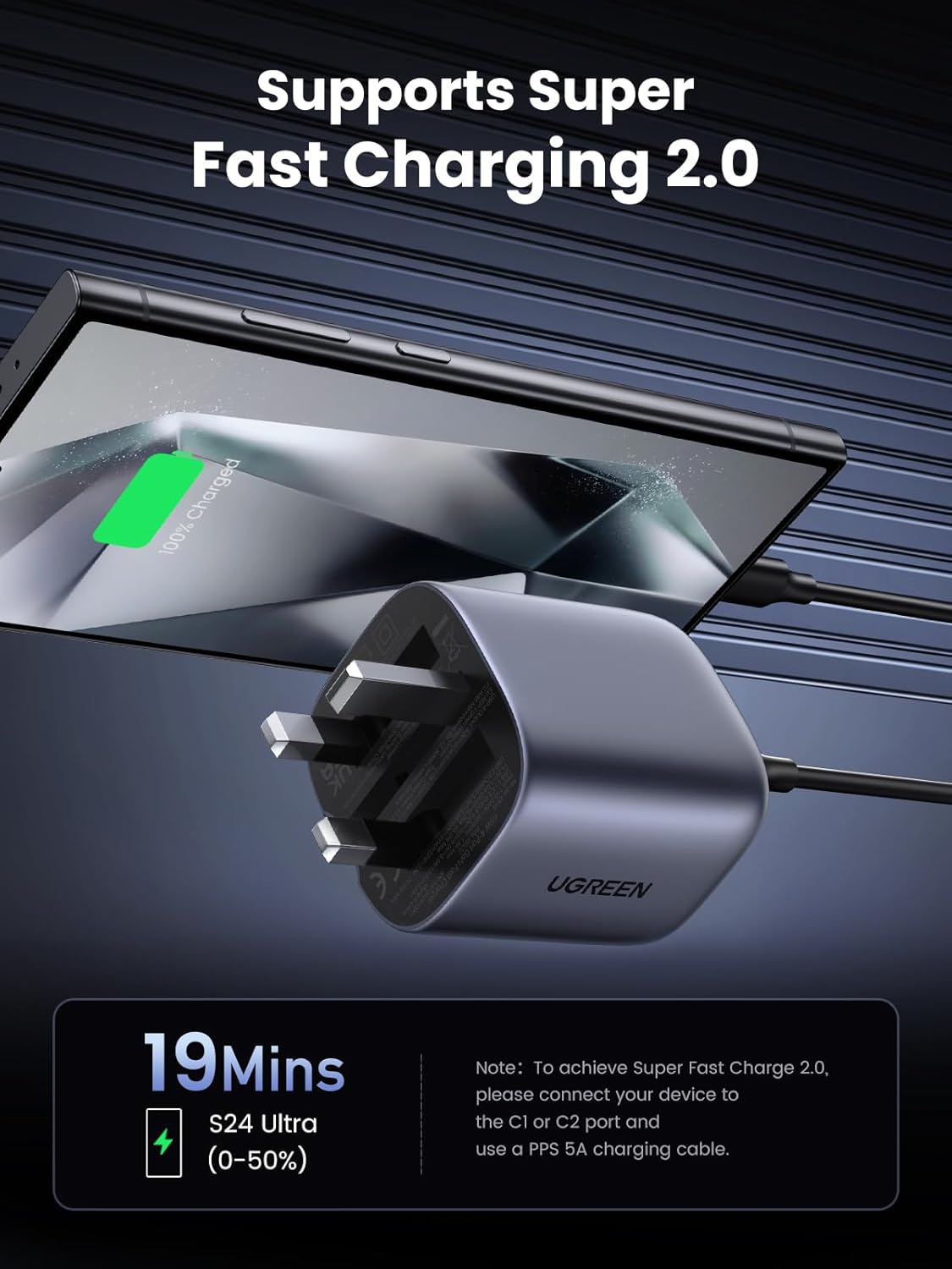 Thumbnail 3 de UGREEN Nexode 65W USB‑C charger for laptops 💻