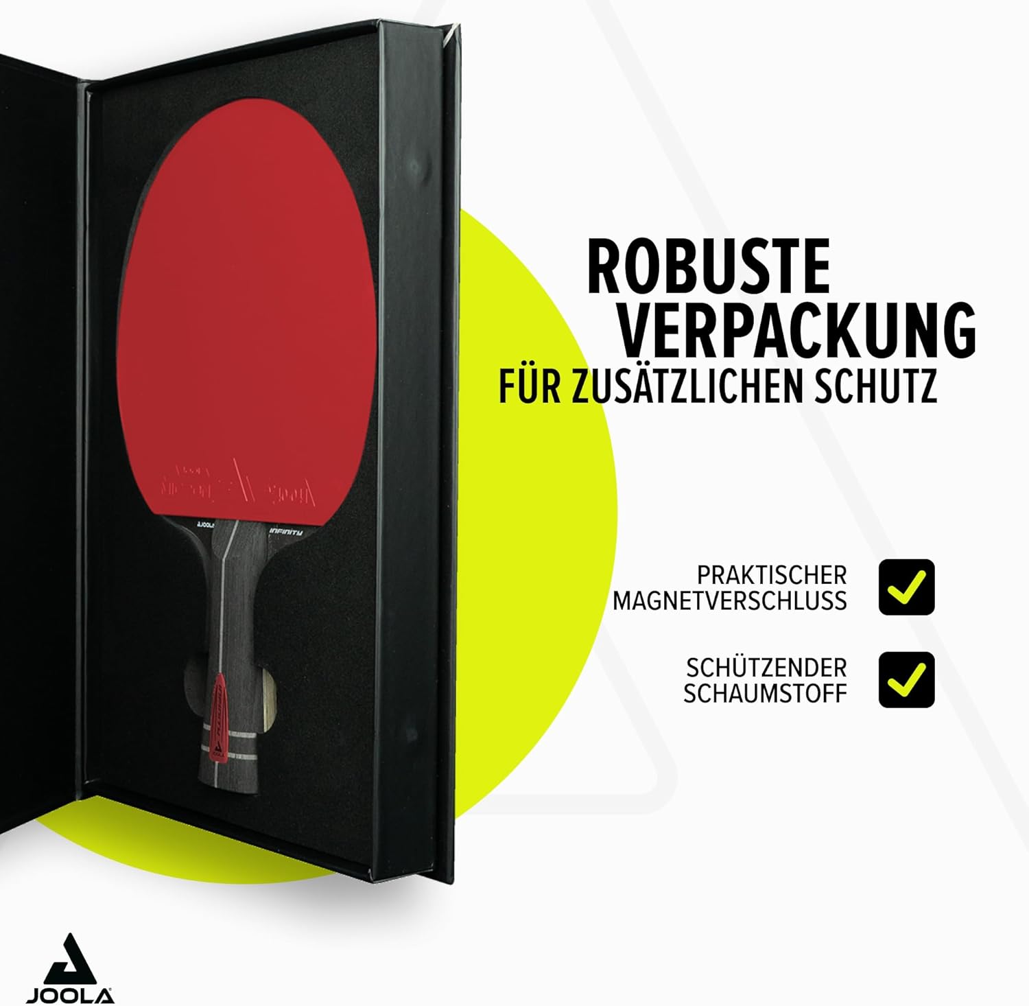 Thumbnail 4 de JOOLA Infinity Z Carbon – ITTF genehmigter Profi-Tischtennissläger (Infinity Carbon, Hugo Calderano)
