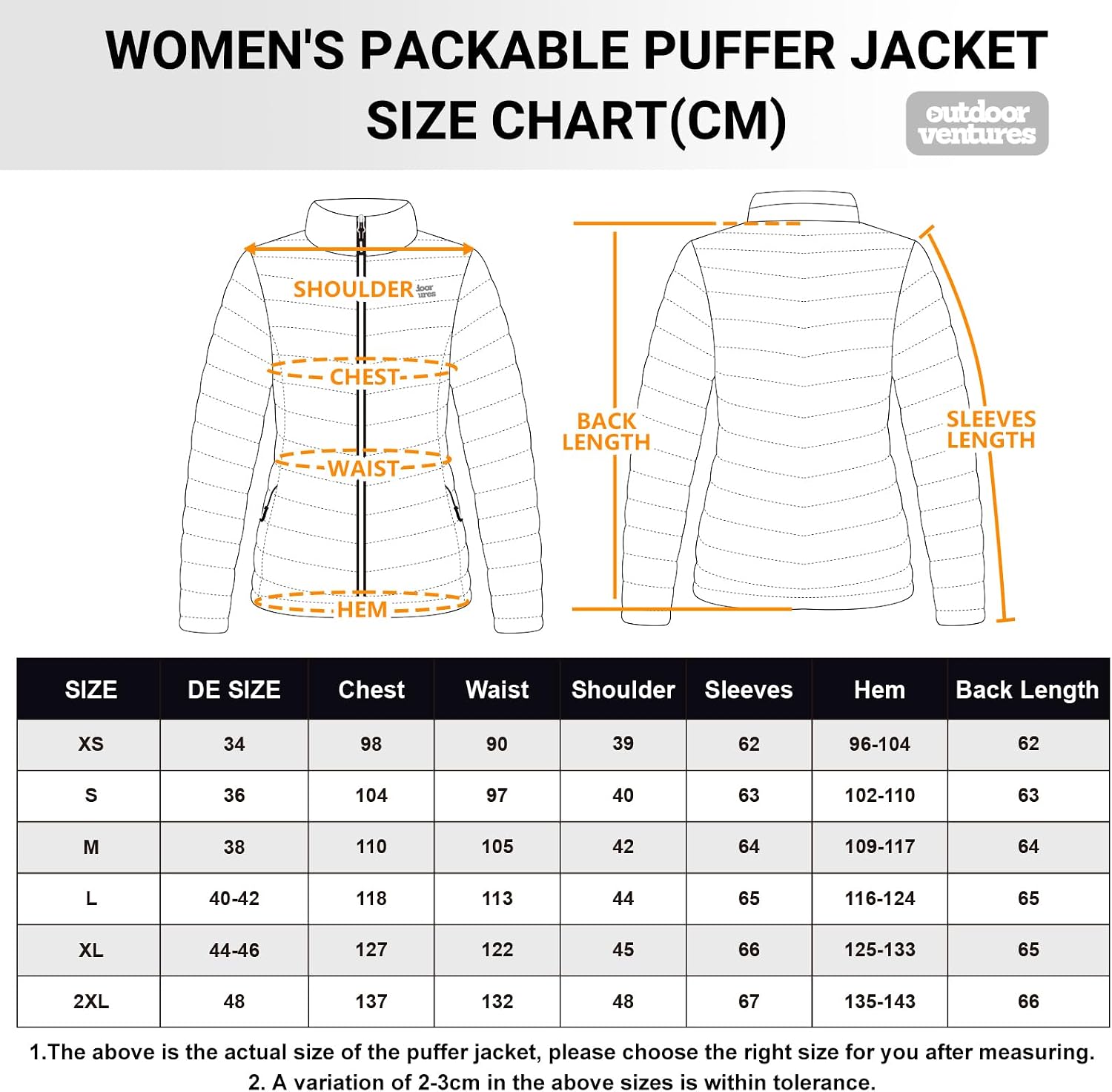 Thumbnail 3 de Outdoor Ventures Damen Steppjacke