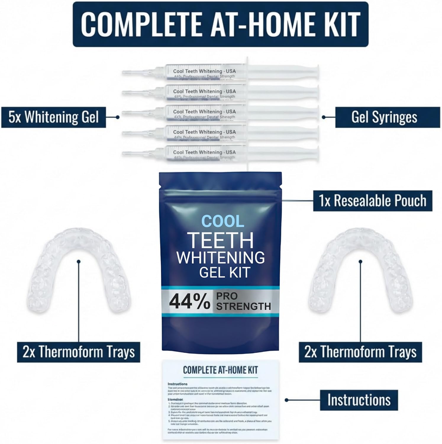 Thumbnail 6 de Pro Strength 44% Carbamide Peroxide Teeth Whitening Gel