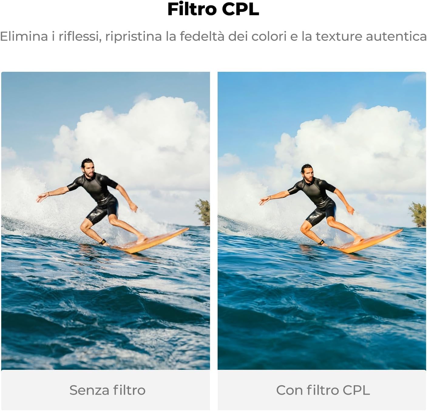 Thumbnail 2 de K&F CONCEPT Kit 4 filtri action camera