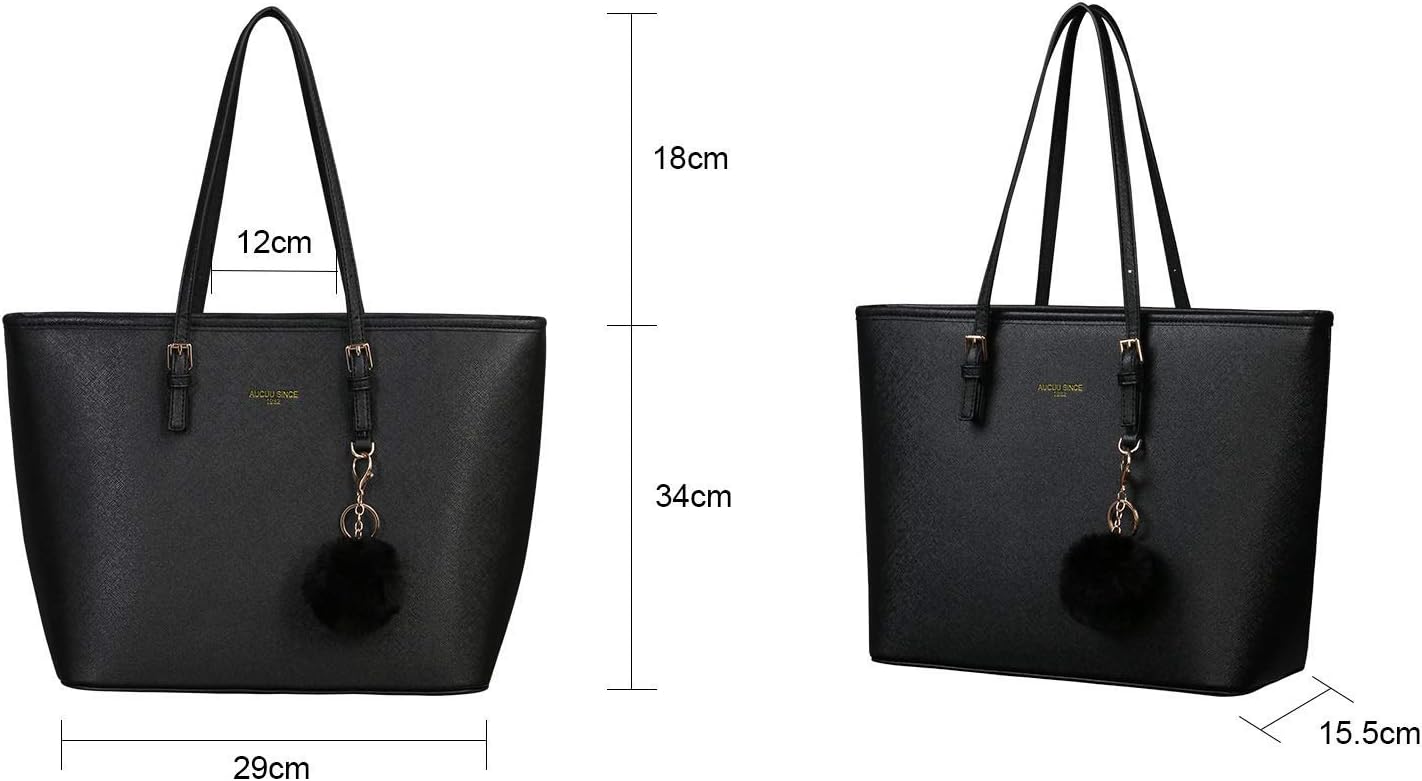 Thumbnail 4 de URAQT 15.6 Inch PU Leather Laptop Tote bag