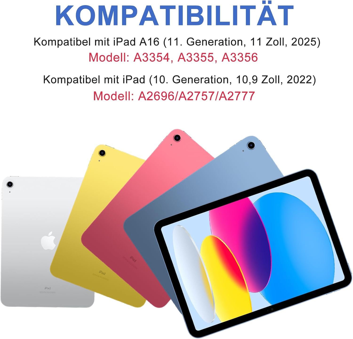 Thumbnail 1 de TQQ Touchpad Tastaturhülle für iPad 11