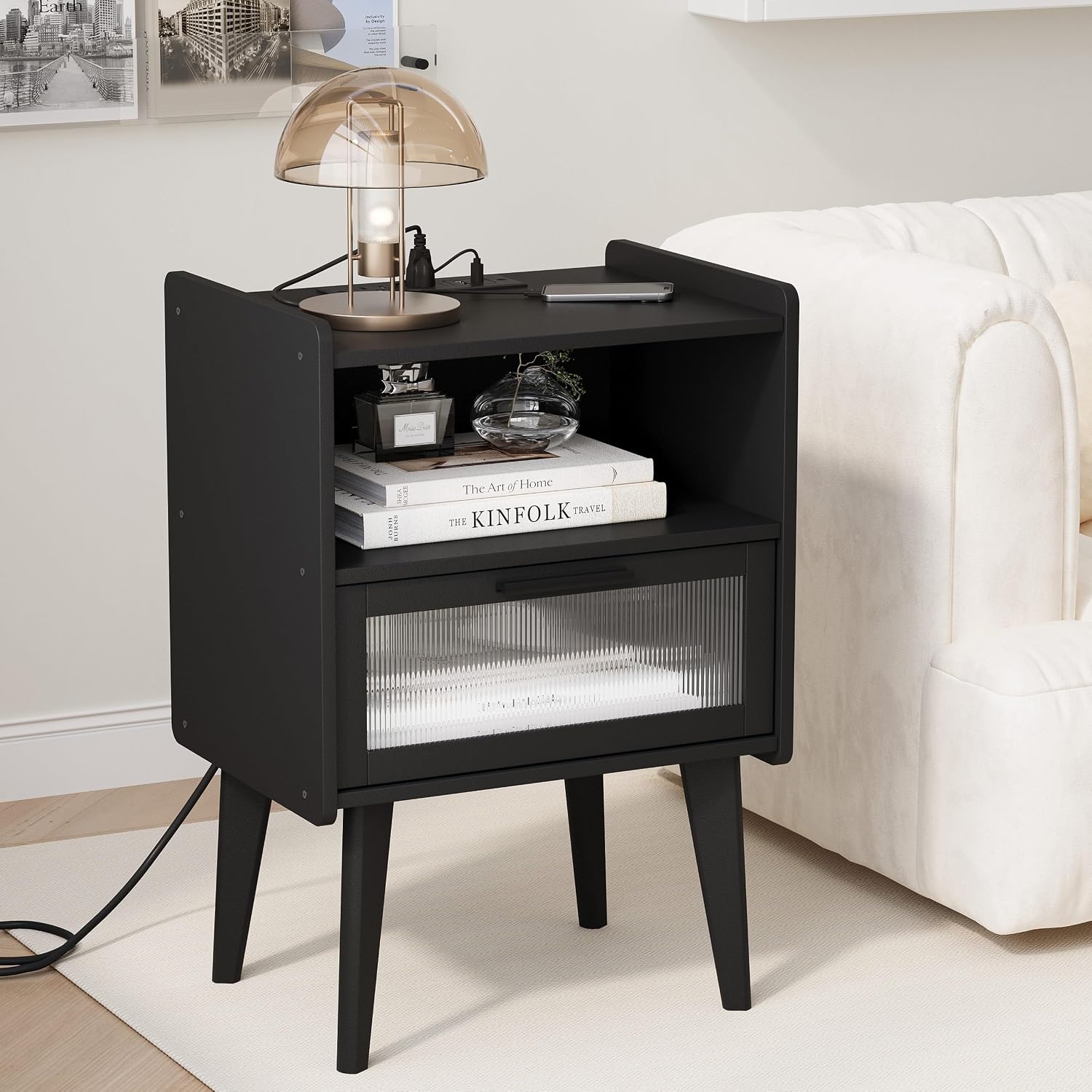 Detalle 2 de MMEOLUOOK Nightstand CAMLBZ07BE