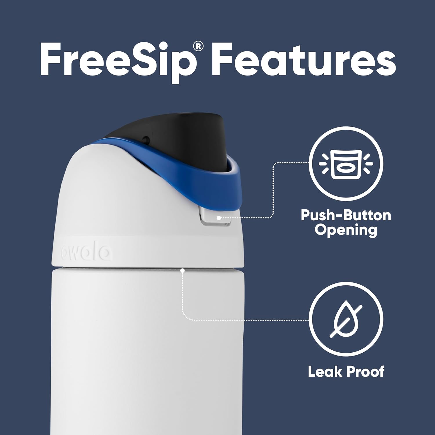 Thumbnail 3 de Owala Star Wars FreeSip: 24 oz Stormtrooper Insulated Bottle