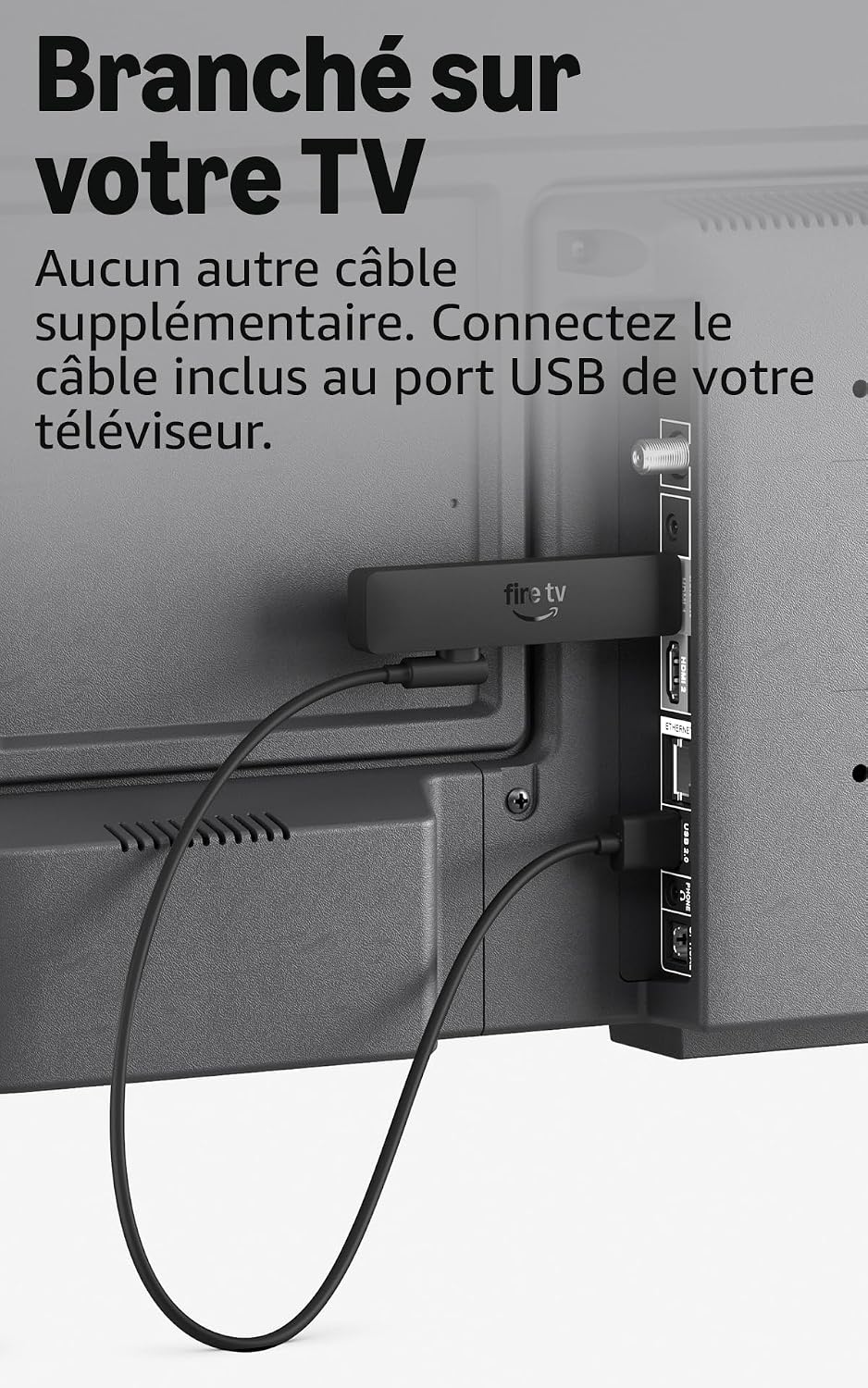 Thumbnail 2 de Amazon Fire TV Stick HD (nouvelle génération) avec Alexa et Wi‑Fi 6