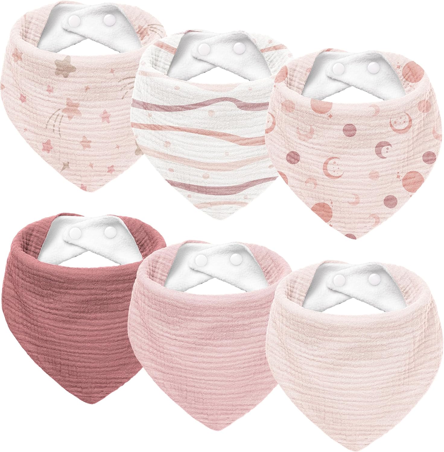 Thumbnail 6 de Susurration Lätzchen Baby Dreieckstuch – Musselin, verstellbar, unisex