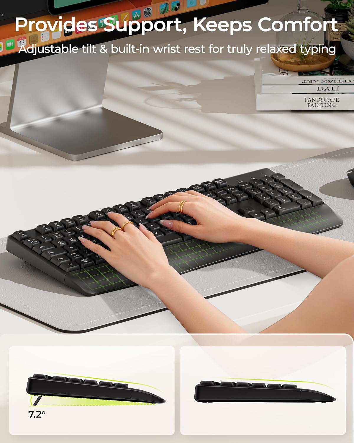 Thumbnail 2 de seenda COE200 Wireless Keyboard and Mouse 2400 DPI