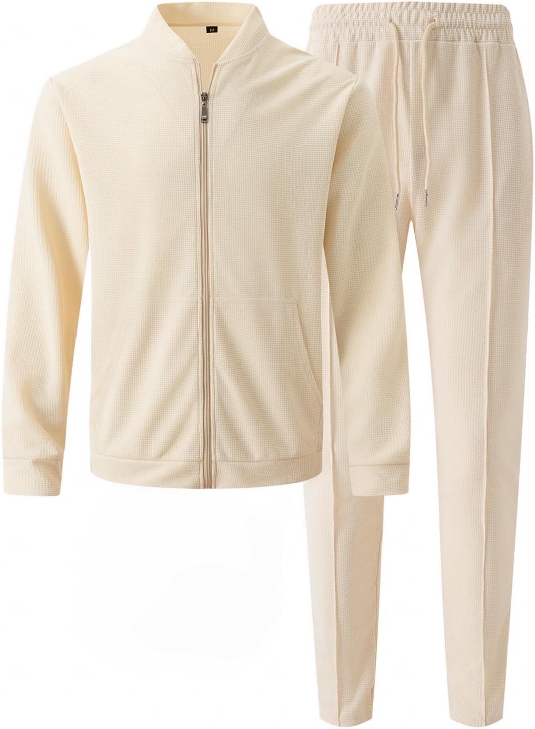 Thumbnail 1 de DONYKARRY Men's Tracksuits 2 Pieces – Lightweight Polyester Jogging Set with Baseball Collar