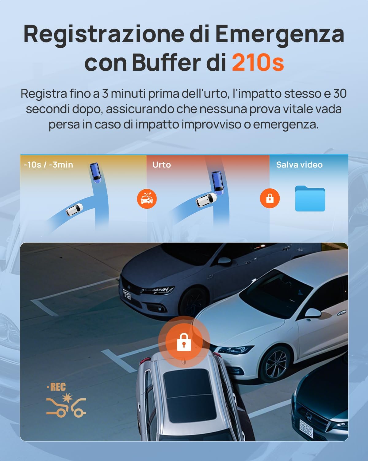 Detalle 2 de 70mai T800E Dash Cam 64 GB
