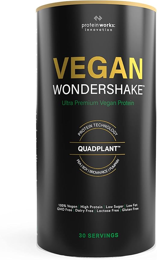 THE PROTEIN WORKS Vegan Wondershake - Batido Vegano Plátano 🍌