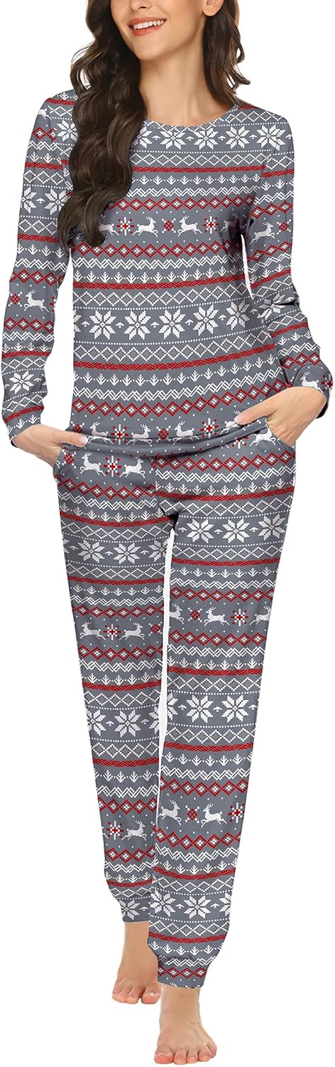 Thumbnail 6 de Ekouaer Women's Jogger Pajama Set Polyester-Spandex