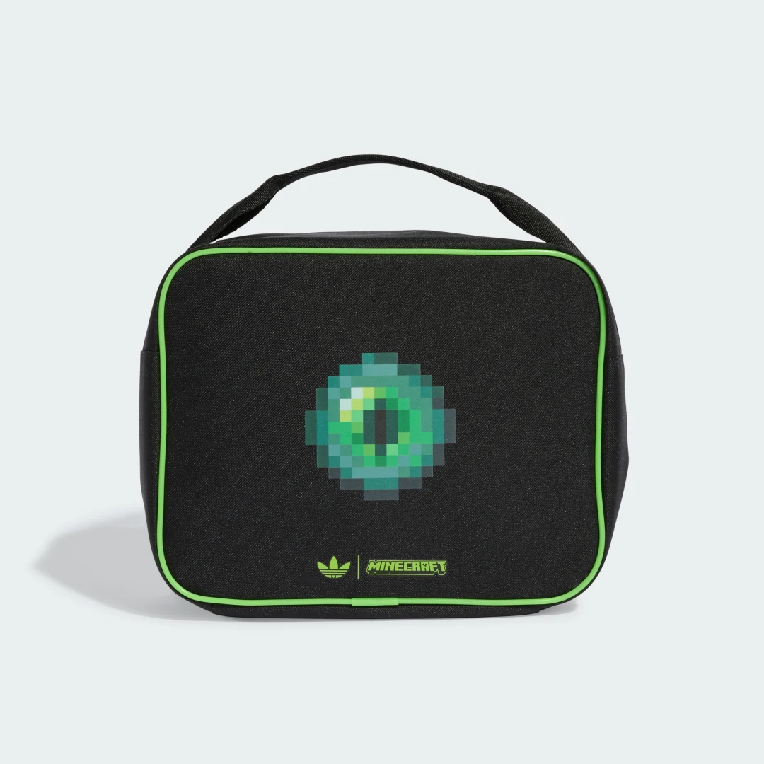Detalle 2 de BOLSA DE ALMUERZO ADIDAS MINECRAFT ORIGINALS AIRLINER – Negro