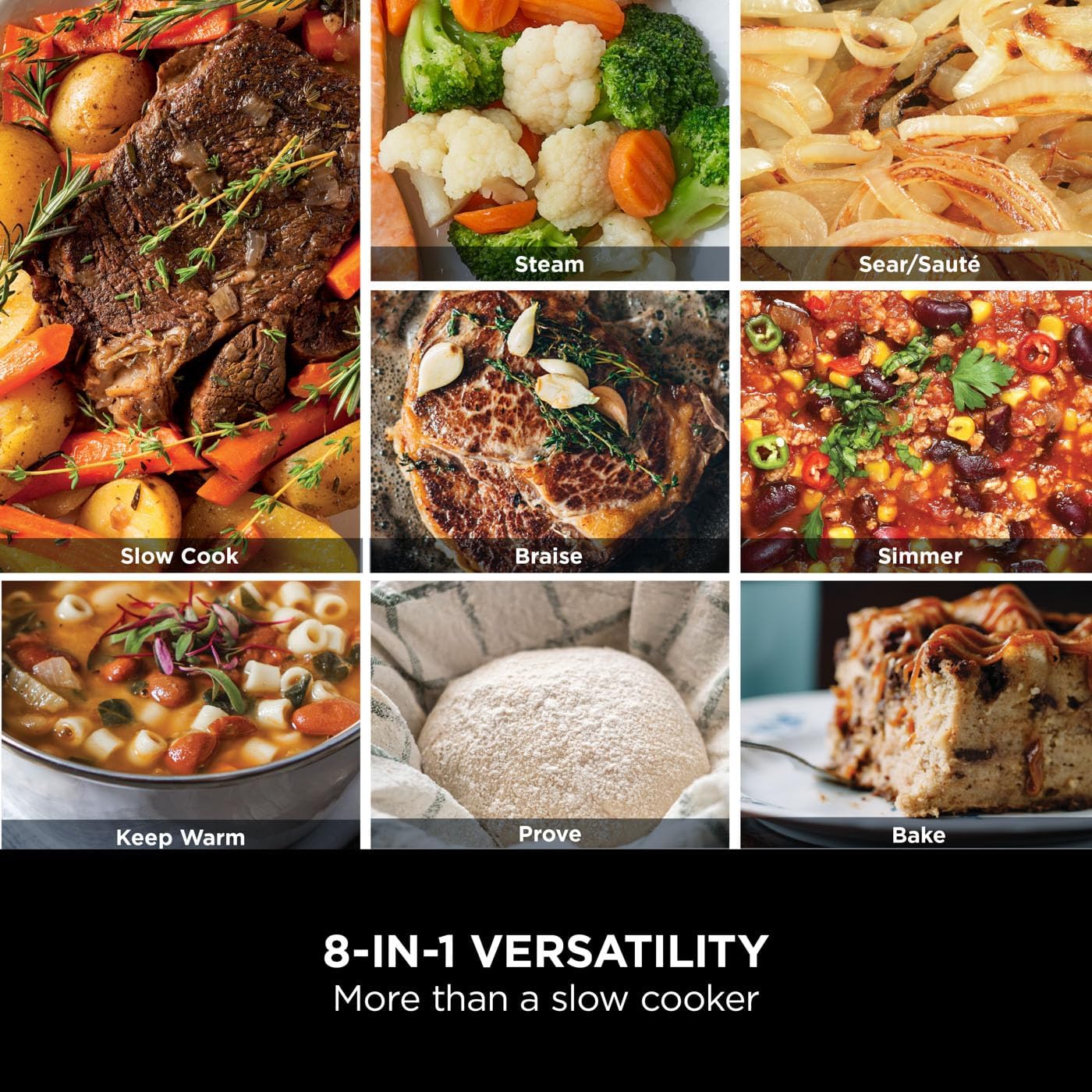 Thumbnail 3 de Ninja Foodi PossibleCooker 8L slow cooker