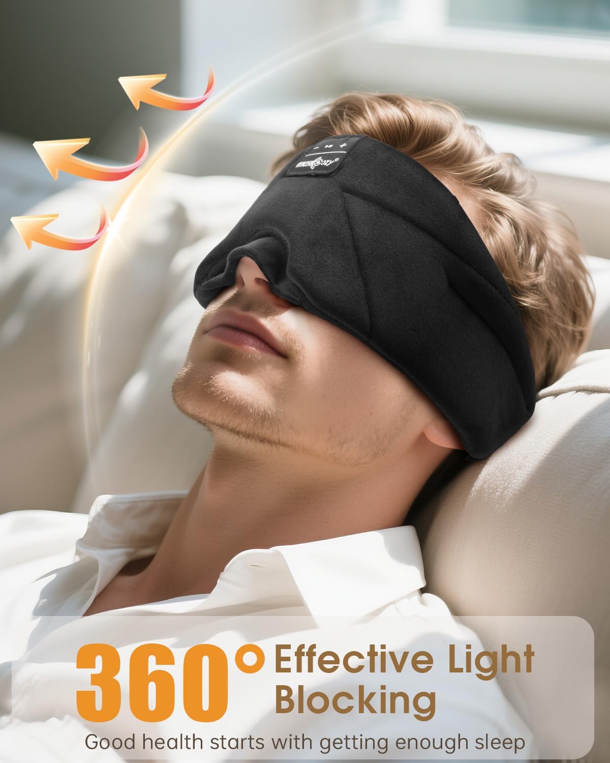 Thumbnail 4 de MUSICOZY Bluetooth Sleep Mask 16H sleep headphones