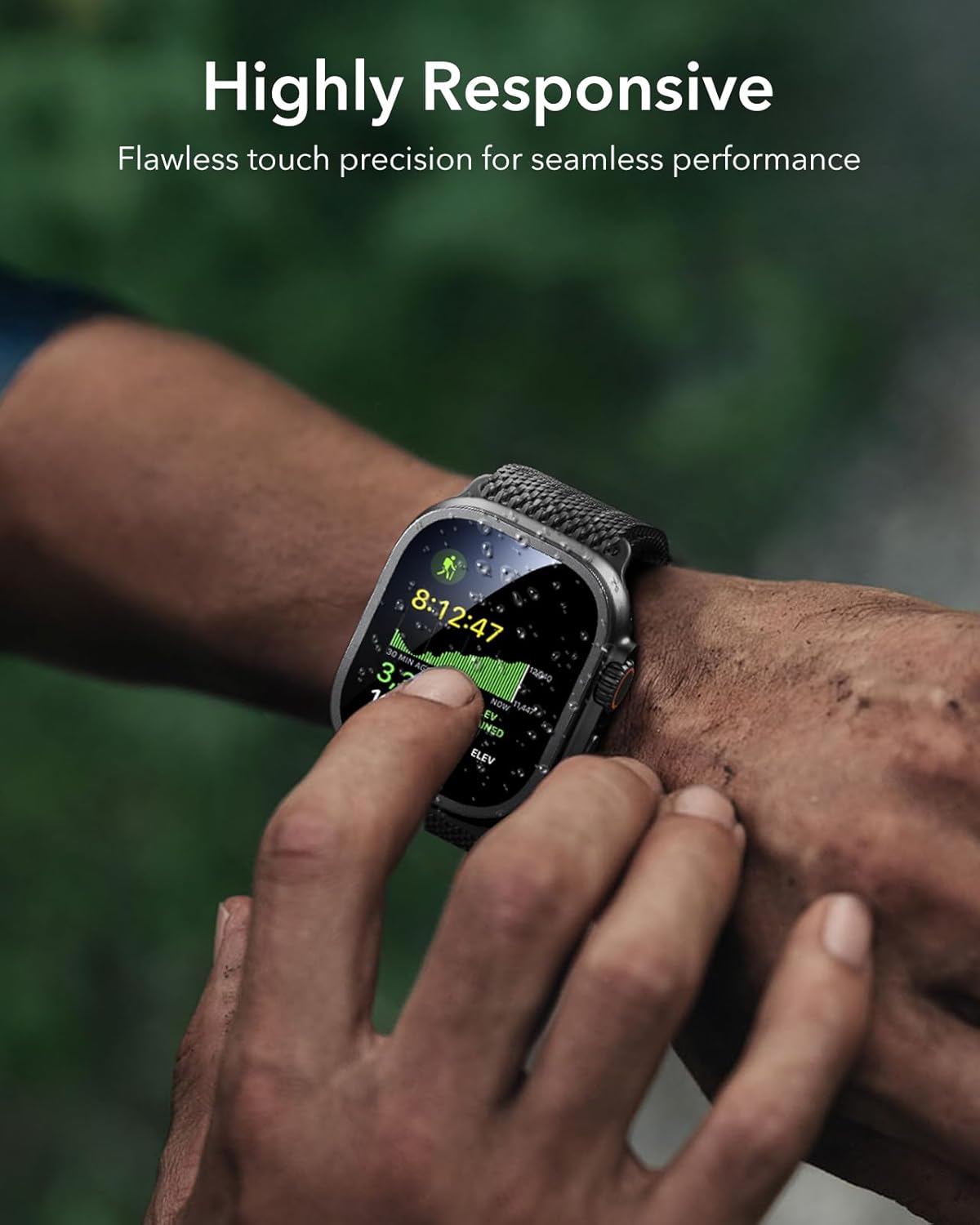 Thumbnail 6 de ESR Armorite: Lot de 2 protections d’écran pour Apple Watch Ultra 3/2/1 49 mm