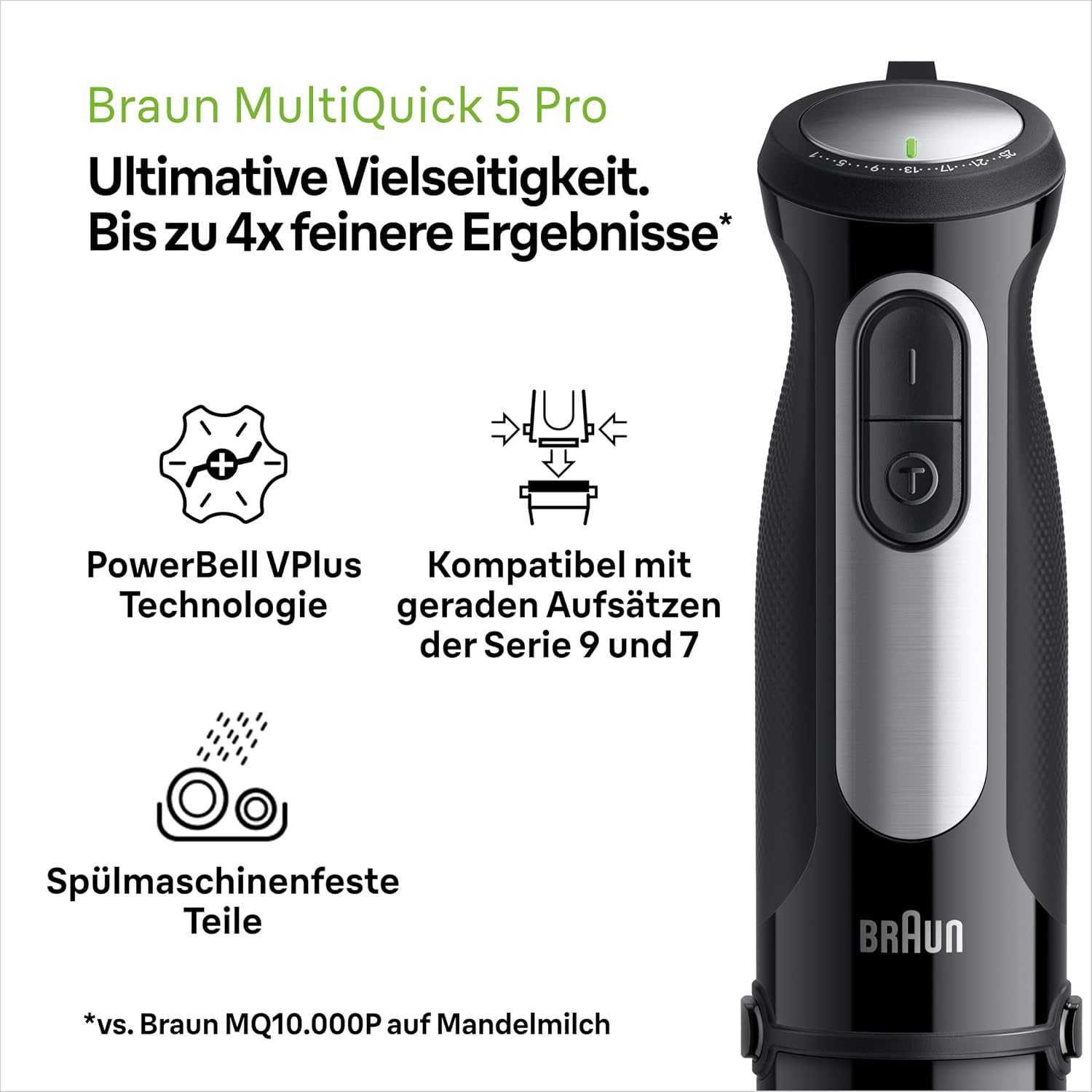 Thumbnail 1 de Braun Stabmixer MultiQuick 5 Pro MQ55236M