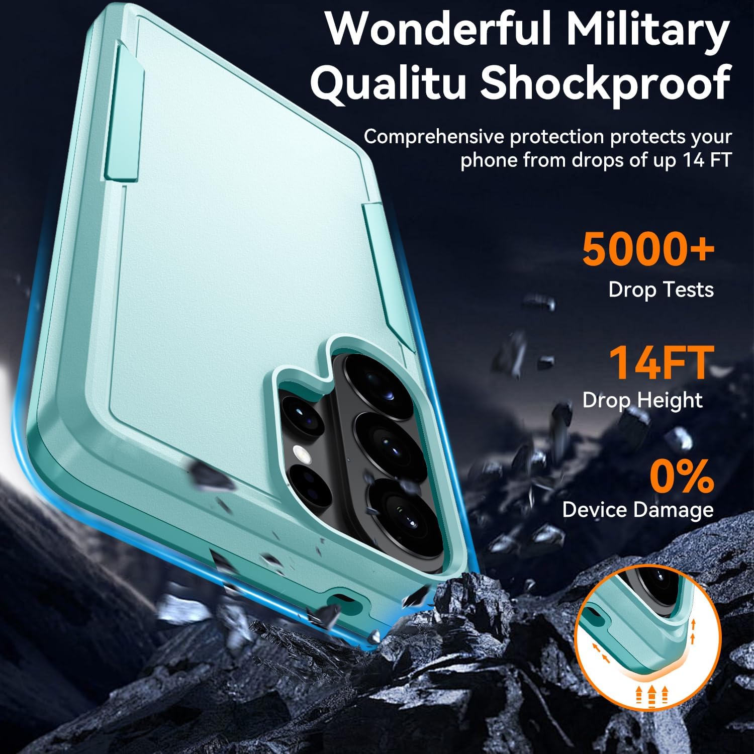 Detalle de Suncasetor Galaxy S26 Ultra Case