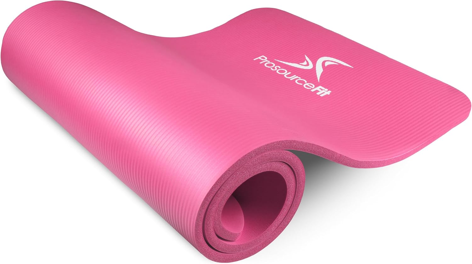 Detalle 2 de ProsourceFit Tapete de Yoga y Pilates Extra Grueso 1/2” (13 mm), 71” de largo – alta densidad con espuma de confort y correa de transporte