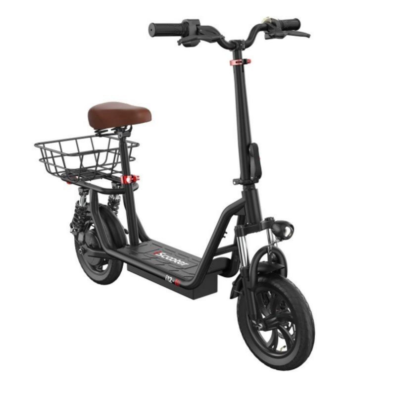 Detalle de iScooter i12 500W autonomía 35 km, doble suspensión 🛴