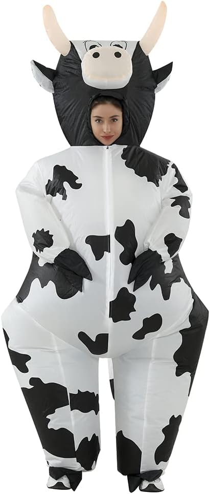 Thumbnail 5 de JASHKE Inflatable Cow Costume for Adults