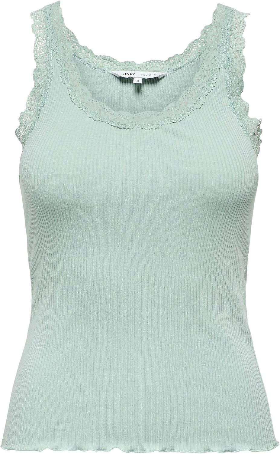 Detalle de ONLY Female Tanktop ONLSARA Tanktop – Tanktop ohne Ärmel mit U-Halsausschnitt