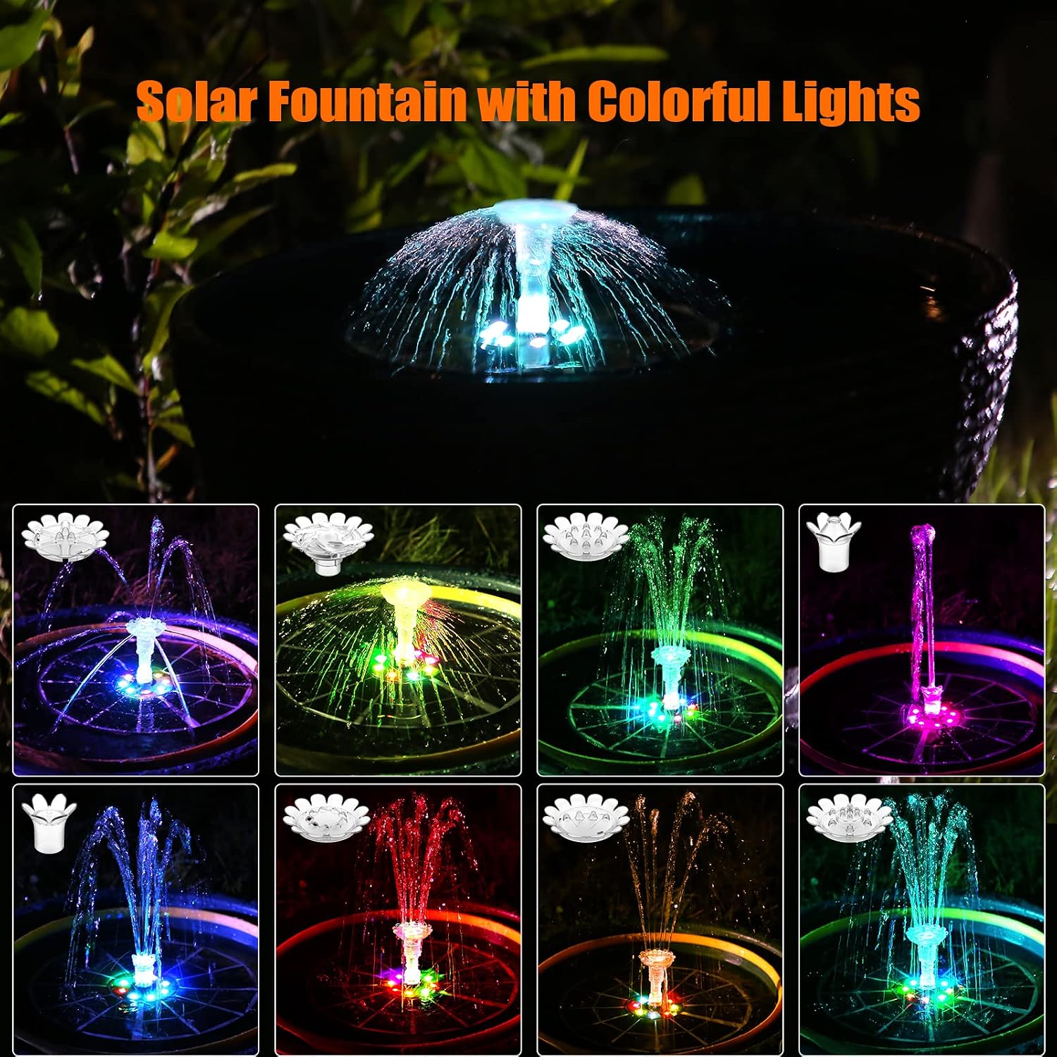 Thumbnail 5 de AISITIN 3.5W Solar Fountain Pump
