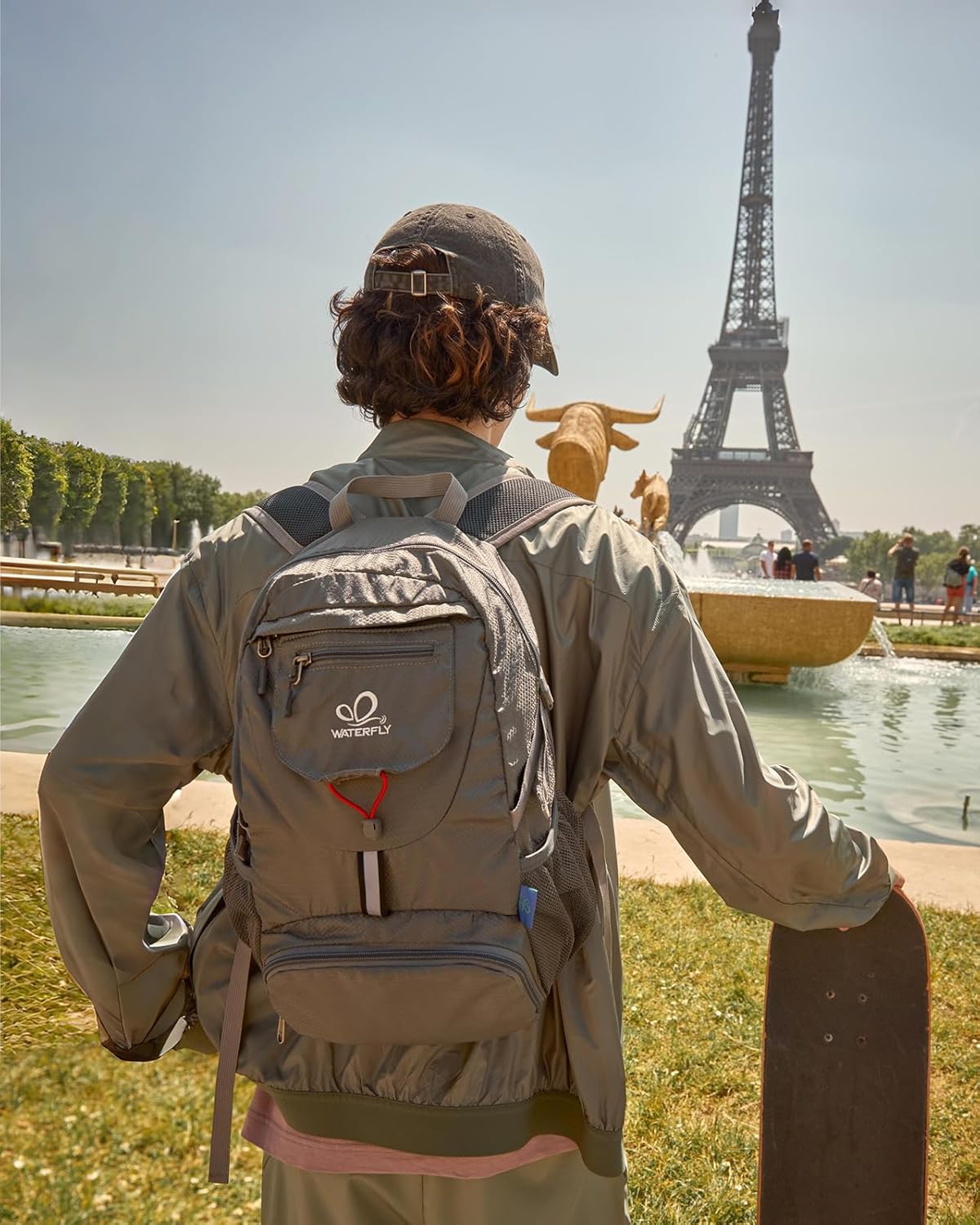 Detalle 2 de WATERFLY Ultraleicht Faltbar 20L Rucksack