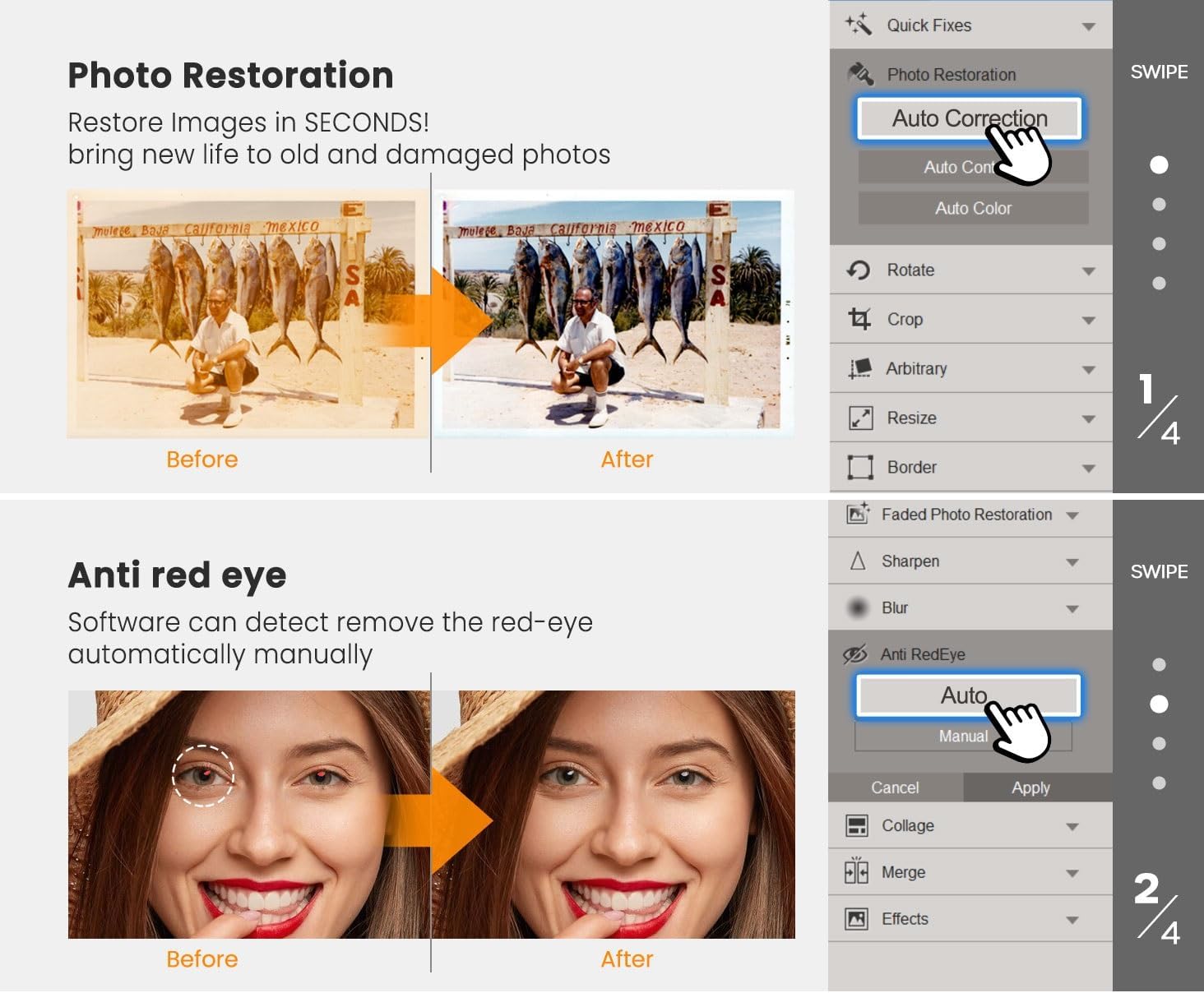 Thumbnail 3 de Plustek Photo Scanner ePhoto Z300: Fast 4x6 to 8x10 Photo Scanning for Mac & PC
