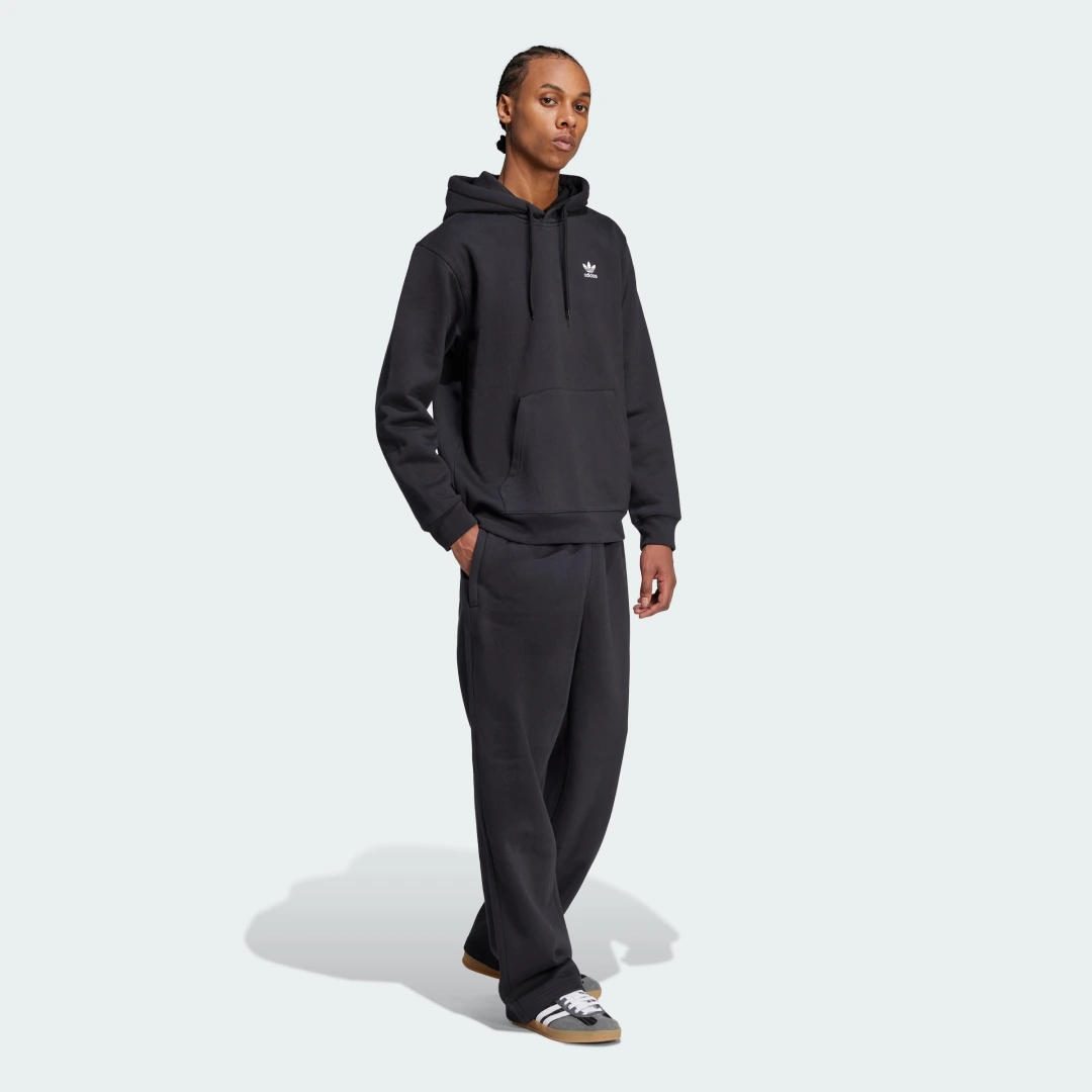 Detalle de adidas Trefoil Essentials sudadera con capucha
