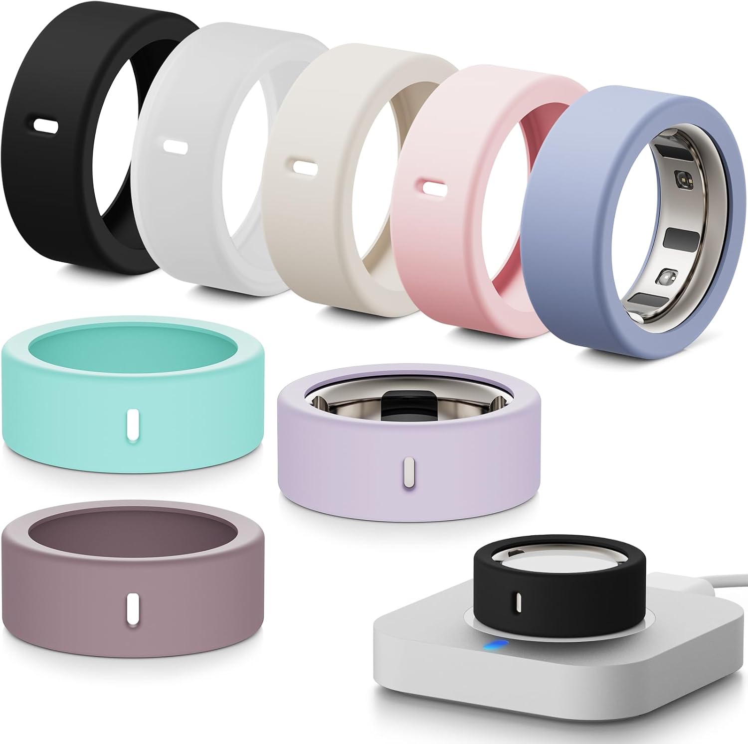 Detalle de Hexasider Ring Cover for Oura Ring Gen3
