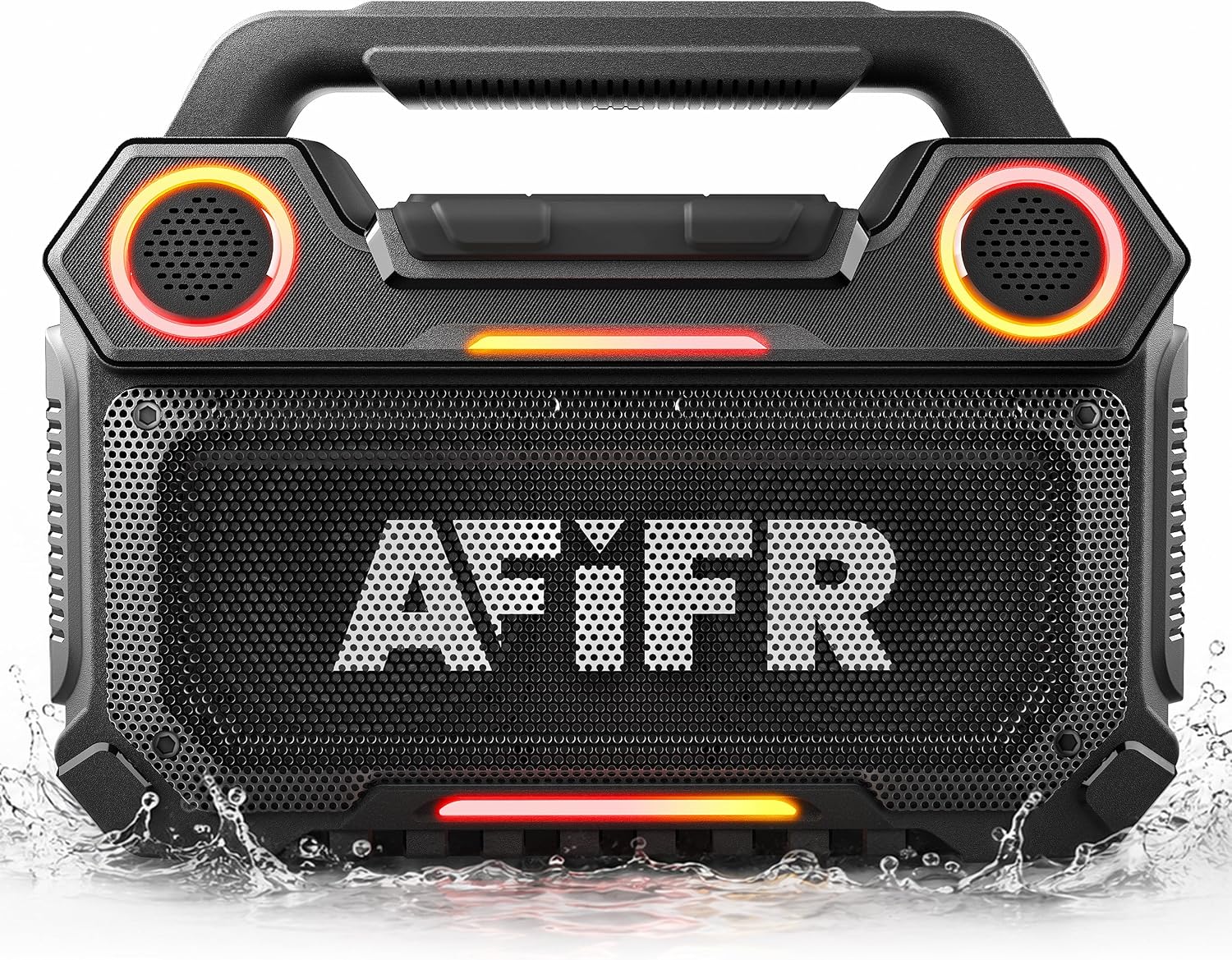 Imagen de AFIFR Outdoor Bluetooth Speaker 160W: Rugged, IP67, 24H Playtime with Lights en OfertitasTOP