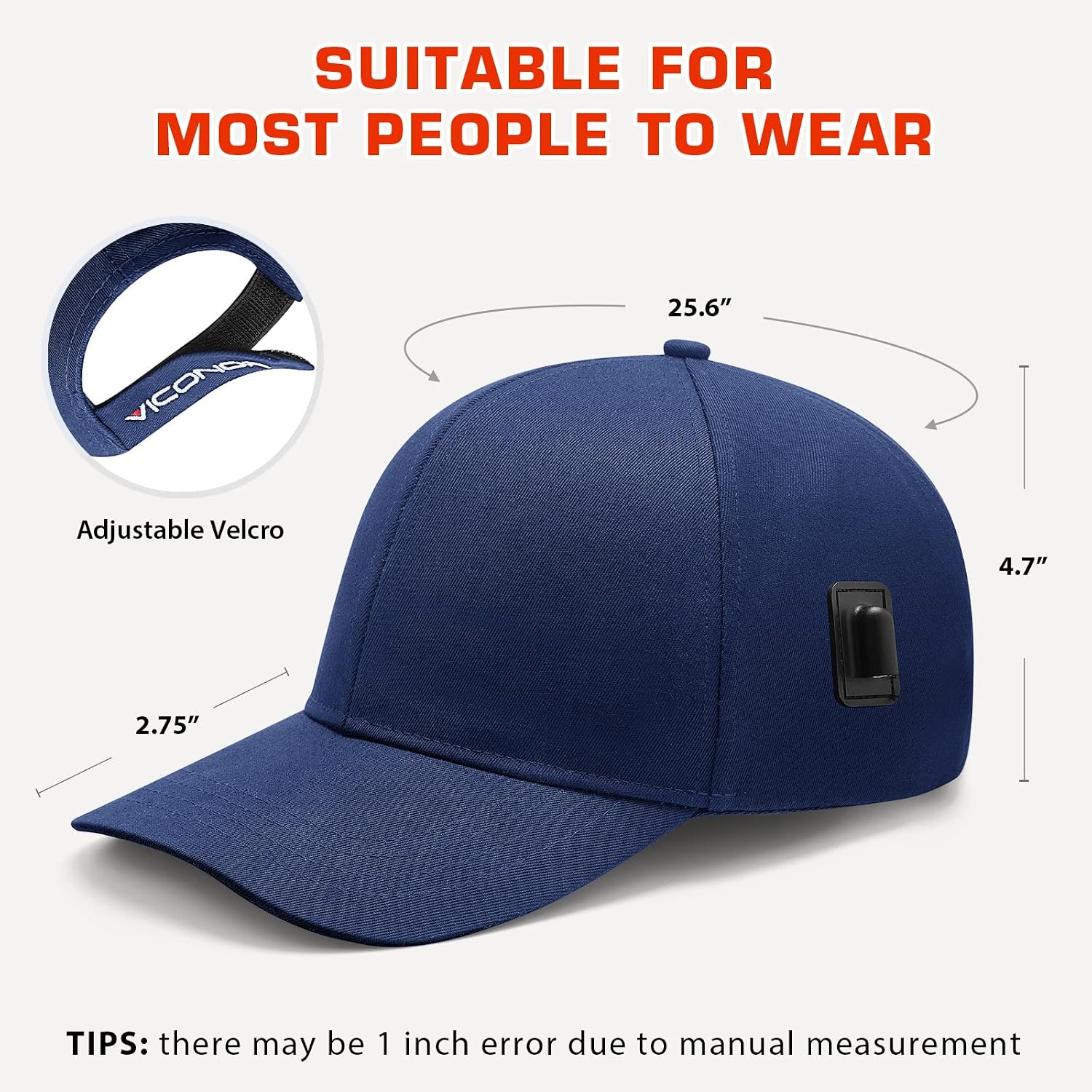 Thumbnail 6 de Laser Hair Growth Cap (Blue) – Red Light Hat for Hair, Low-Level Laser Therapy