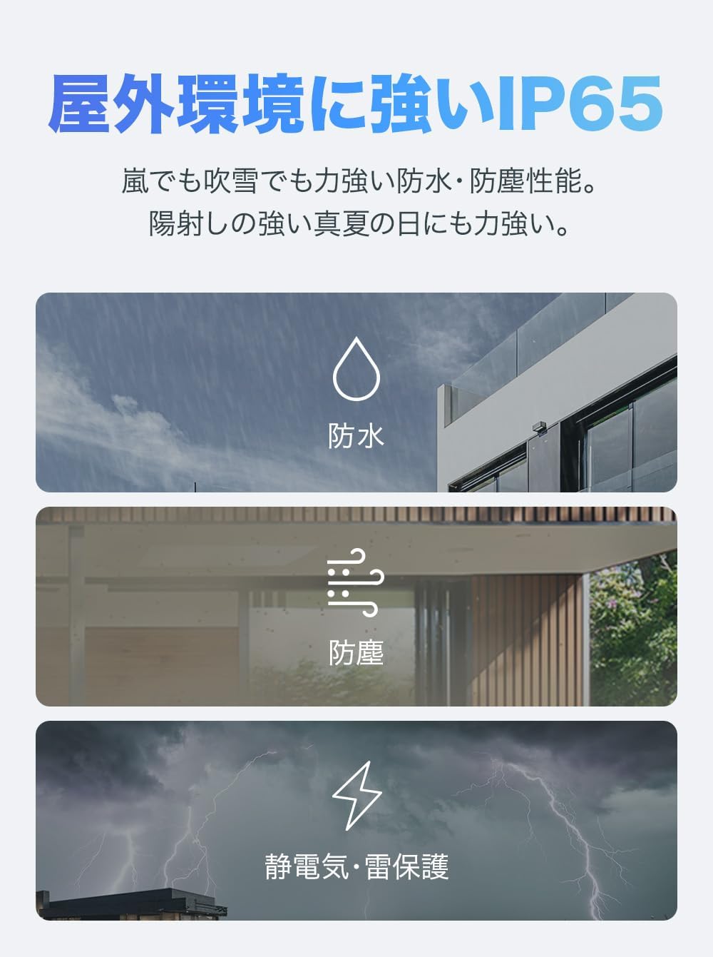 Detalle de TP-Link Deco X50-Outdoor 屋外用メッシュWi-Fi 6ルーター IP65・AX3000・PoE対応