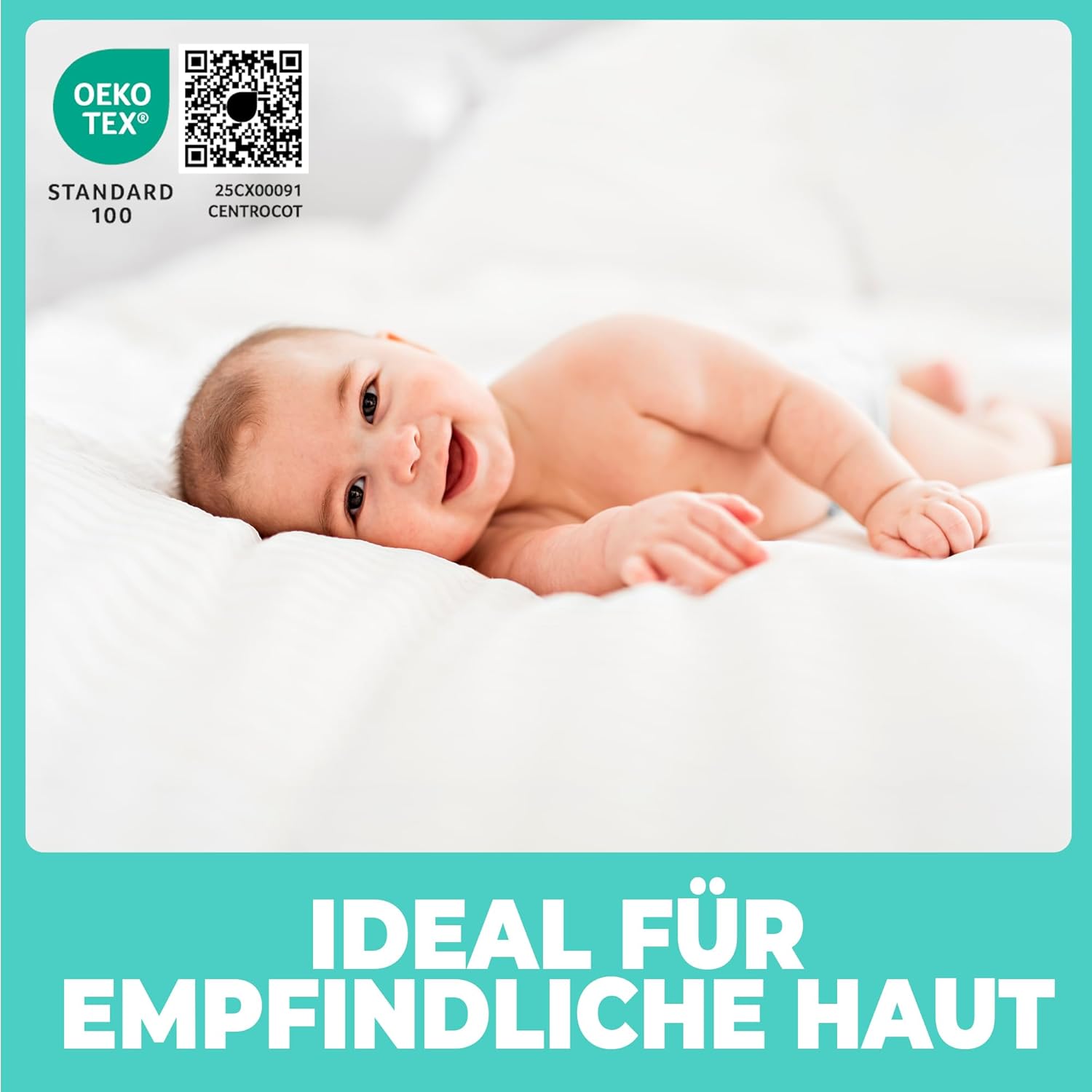 Thumbnail 3 de Flowen Matratzenschoner 200x200 cm – wasserdichte, atmungsaktive Matratzenschonauflage