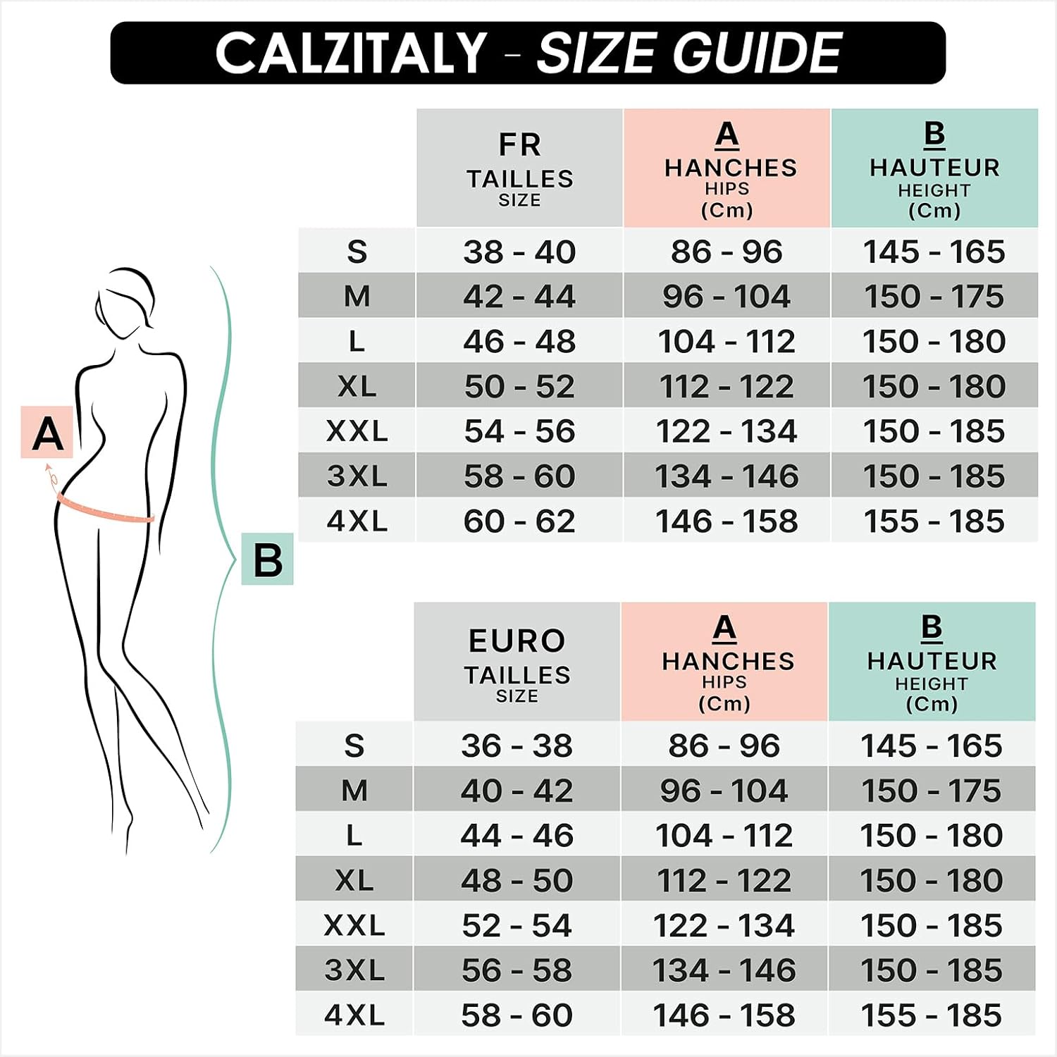 Detalle de Calzitaly Pack 2 Paires Collants Opaque 40 Den – tailles S à XL, Noir et Marron