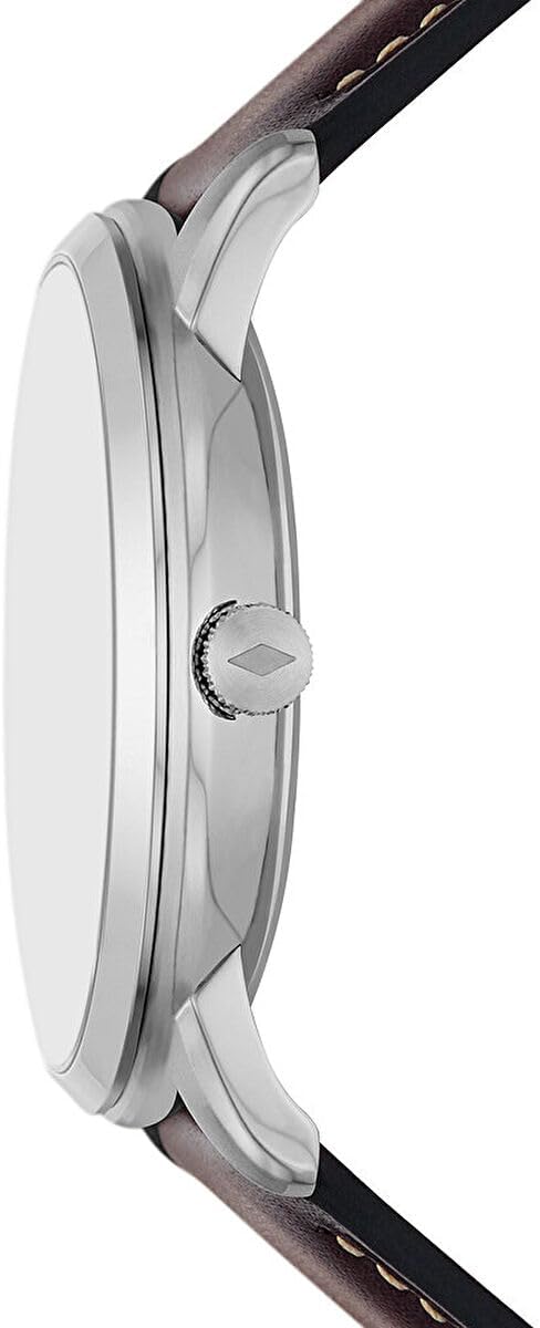 Thumbnail 1 de Fossil Neutra Herrenuhr: Mondphasen, Edelstahlgehäuse und Lederband