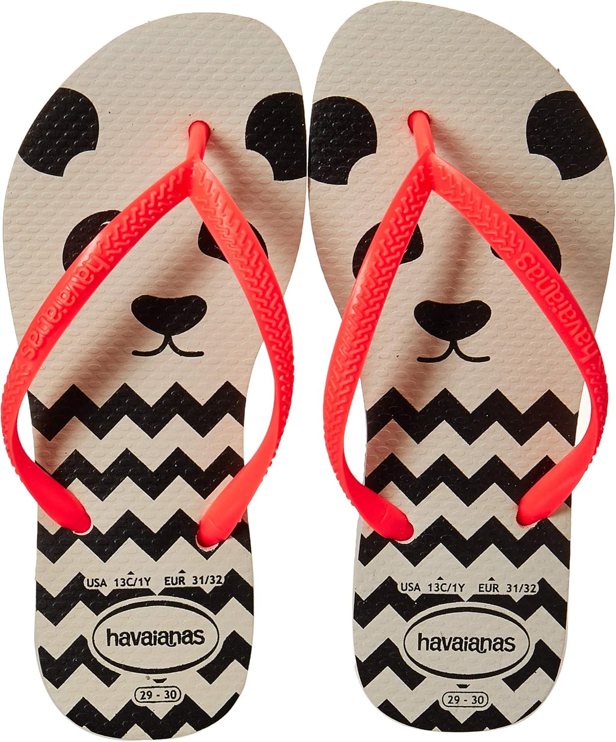 Detalle de Havaianas Slim Animals Donna FlipFlop: stile brasiliano, comodità quotidiana