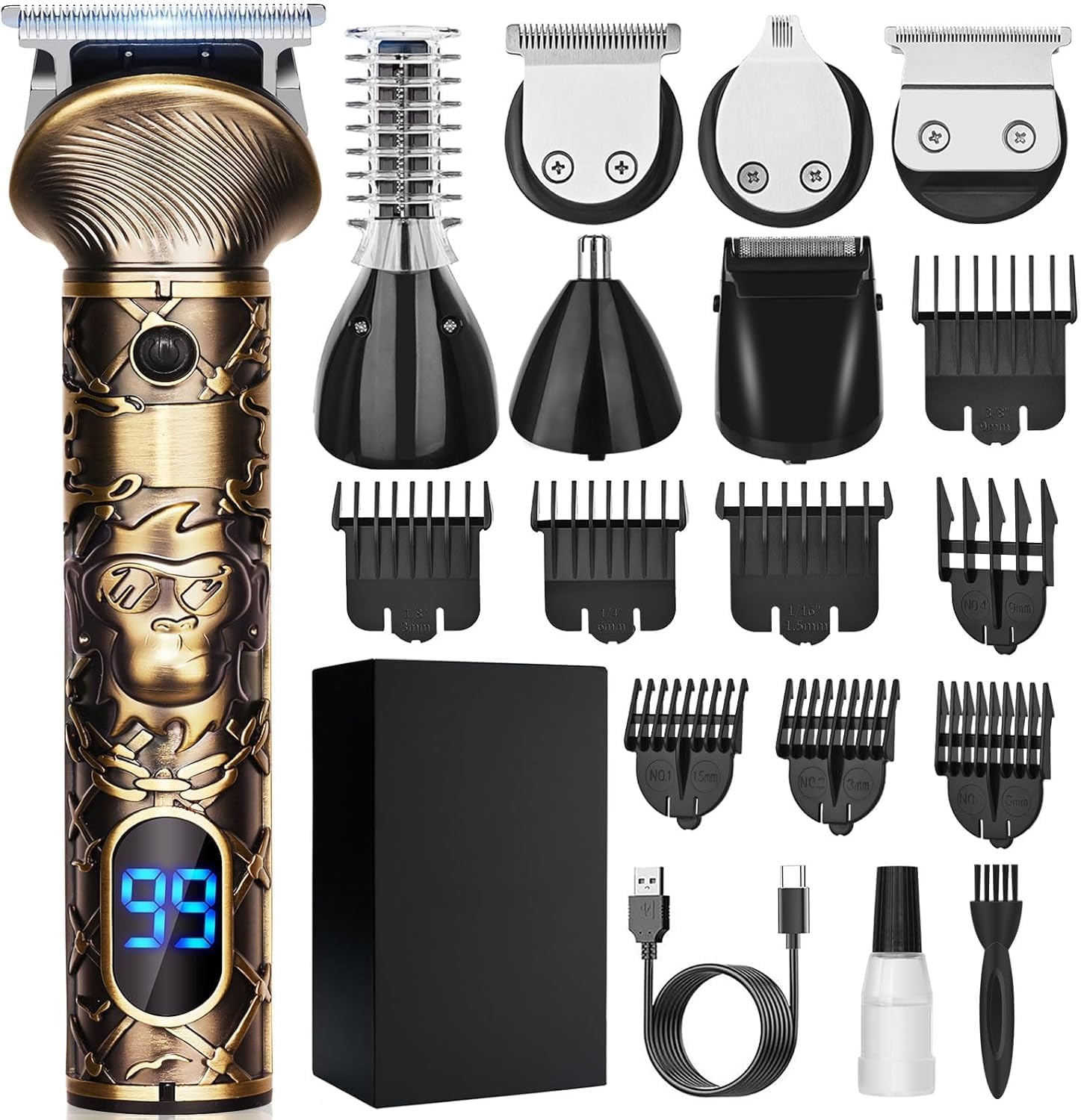 Detalle de YIDON Rasoio Elettrico 6 in 1 🪒