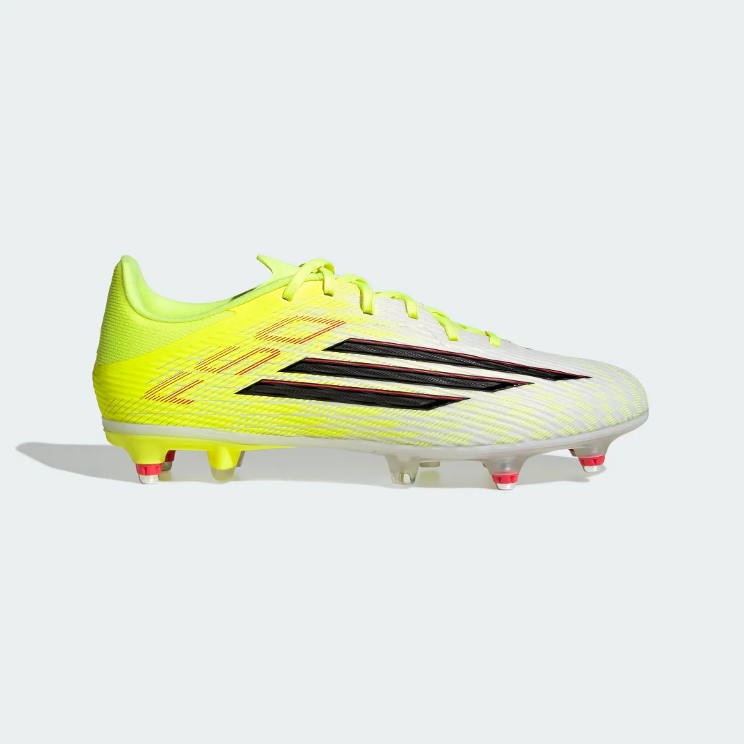 Thumbnail 1 de Adidas Bota de fútbol F50 League para césped natural húmedo – Amarillo