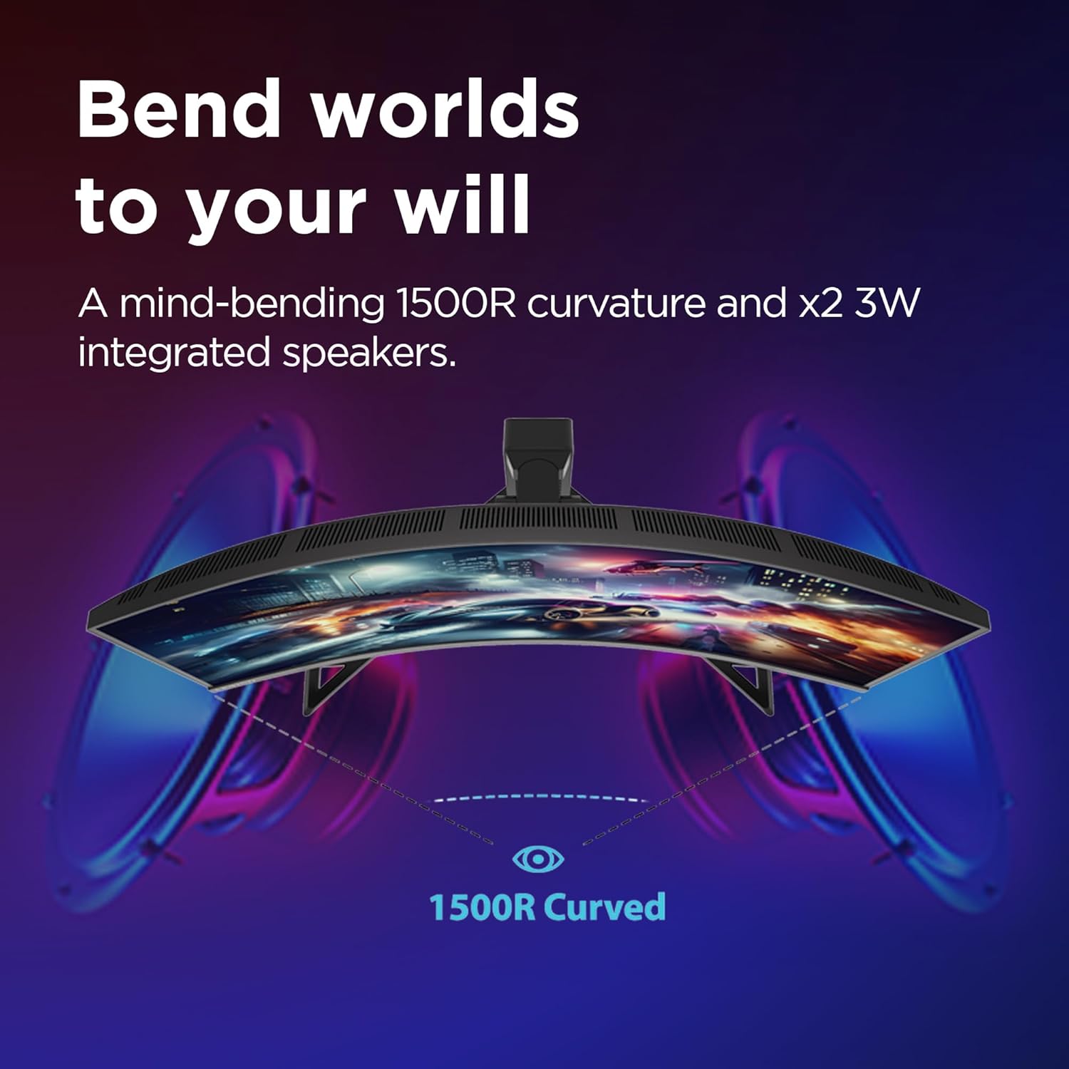 Thumbnail 4 de Lenovo Legion R27qc-30: 27-inch QHD Curved Gaming Monitor